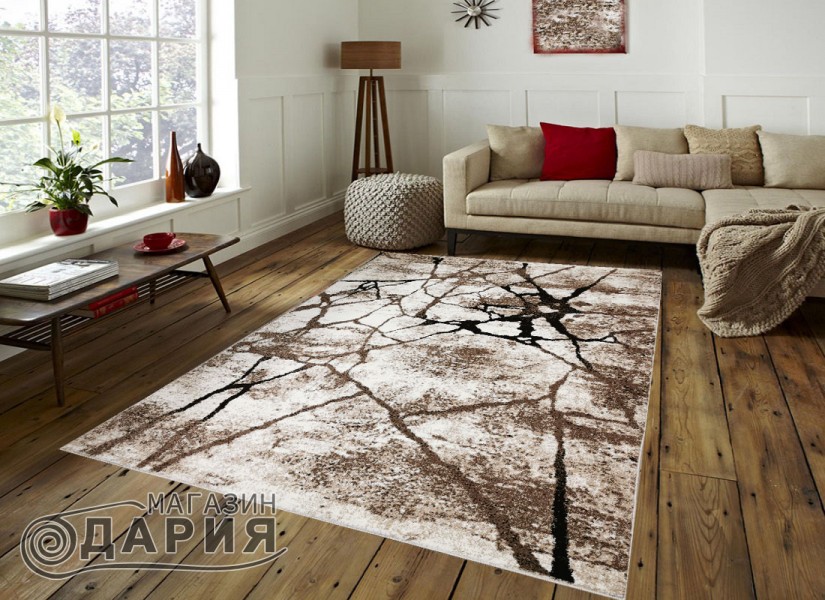 Тъкан килим MAGNOLIA 563 cream/brown